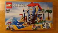 Oöppnad Lego Creator 3-in-1 7346 Seaside House