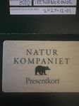 presentkort naturkompagniet