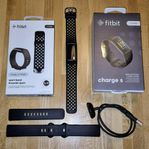 Fitbit Charge 5 med tre armband (original + 2 sportarmband)