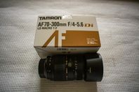 Tamron AF 70-300mm f/4-5,6 Di LD Macro1:2  Nikon fattning