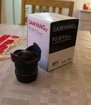 Samyang F2.8/12 mm  vidvinkel 