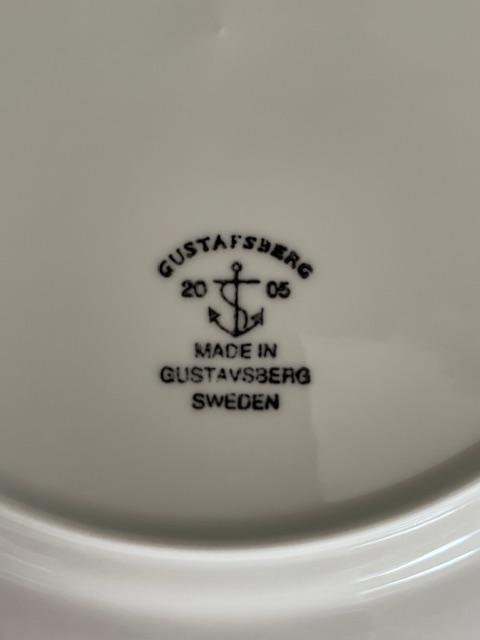 Gustavsberg Bas vit mattallrik