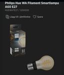 Philips Hue WA Filament Smartlampa A60 E27