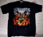 Iron Maiden Turné T-Shirt L - Book of Souls 2016 -NY-Oanvä