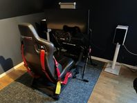 Next level racing GtTrack simulator rigg