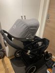 Bugaboo Donkey svart/grå 