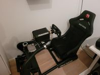 Komplett Racingsimulator Fanatec / Trac Racer