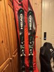 HEAD raw instinct pro 170 cm med Pr11 bindning