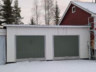 Två garageportar 