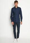 Bruun & Stengade - Herrskjorta - Slim fit - Strl. L