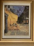 Van Gogh The Café inramad poster 