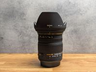 Sigma 18-50mm f/2.8 EX DC Macro till Canon