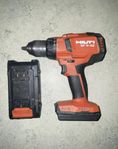 Hilti SF 6-22 slag skruvdragare med batteri (Fint skick)