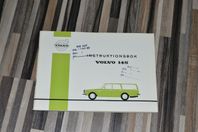 Instruktionsbok Volvo 145 original 1971 