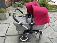 Bugaboo Donkey2 duo Barnvagn med tillbehör