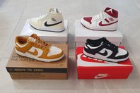 Säljer Jordan 1 Mids, Nike Dunk Lows och Yeezy Slides