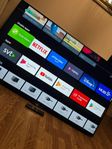 SONY 65" 4K UHD smart TV med väggfäste 