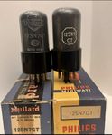 NOS  Philips  Mini Watt  och Mullard i perfekt NOS . 