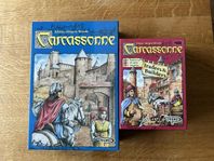 Spel Carcassonne med expansion