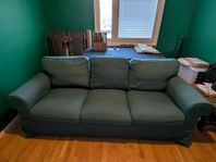 IKEA Ektorp 3-sits, Hillared grön / 3-seat couch, green