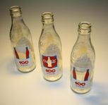 Coca cola flaskor jubileum 100 År