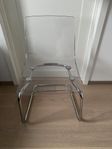 IKEA stol TOBIAS, transparent 