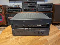 NAD 3100 samt 2100 slutsteg 500 NAD WATT bryggat!