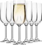 Krosno GEMA Champagneglas - Set om 6 - 210ml - Tål maskin!