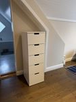 Ikea Nordli Byrå  5 lådor 122H x 47D x 40 B