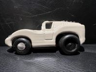 Tonka White Formula one race car Porsche tidig 70-tal