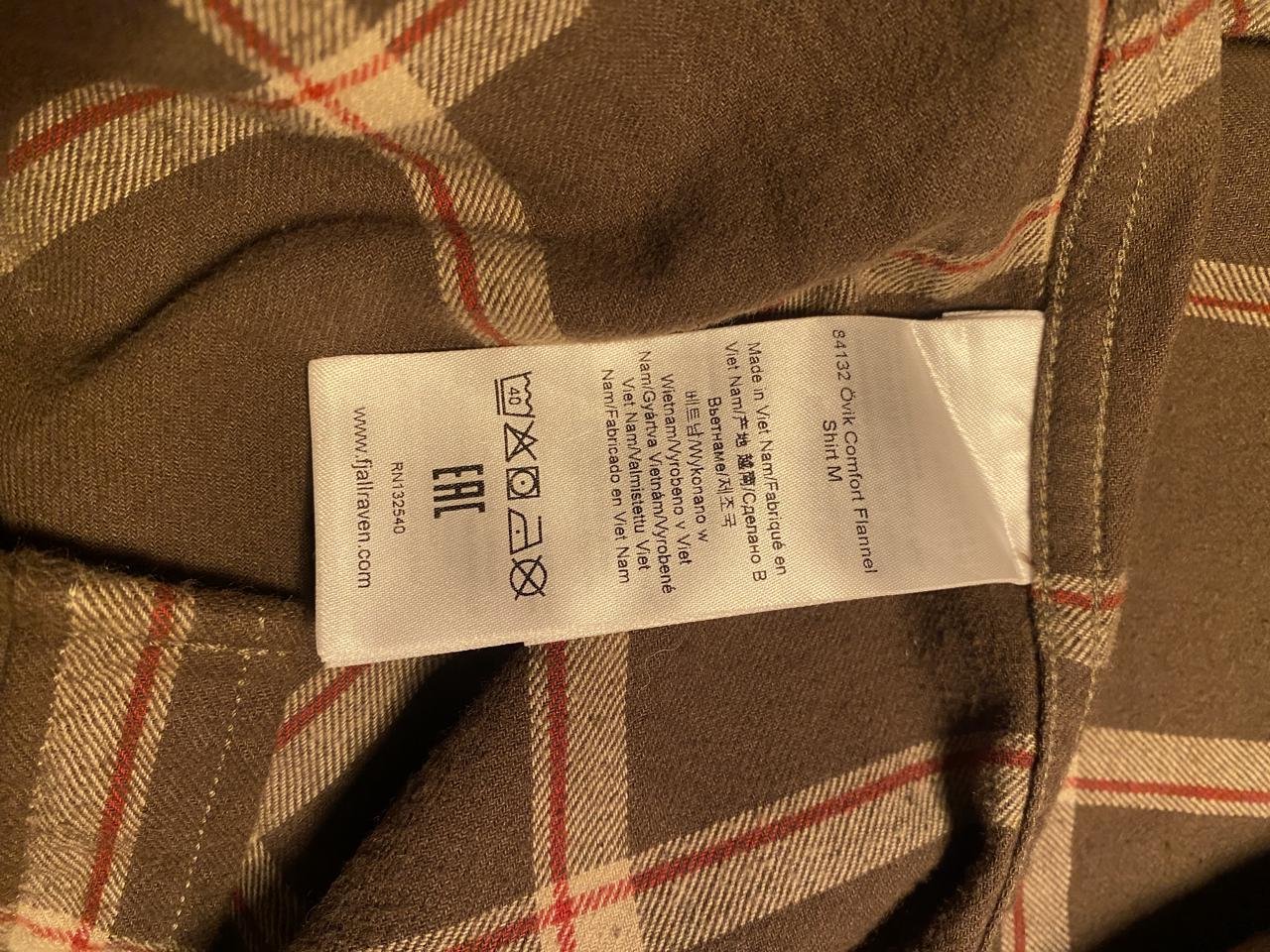 Fjällräven Övik Flannel Shirt...