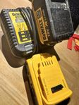 DeWalt laddare & 2 st batterier