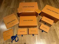 Louis Vuitton Box, Kartonger, Påsar andra märken. 