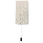 Ferm Living Argilla vägglampa – Marble White