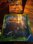 Minecraft spel samt bok