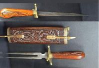 Sällsynt fynd, Indian carving knives - India