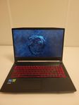 MSI GF66 KATANA RTX3060 I5 12500H 512SSD 16GB RAM NY SKICK