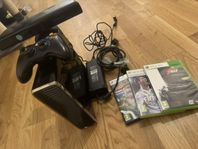 Xbox 360 med tillbehör och spel 