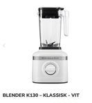 KitchenAid Blender K130 klassisk vit