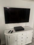 Samsung 55” led tv, Sony blu-ray