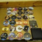 dvd filmer , fodral och spel, alla för 50kr 