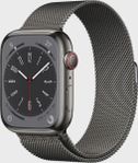 Apple Watch S8 (milanese loop / graphite) 45MM -  GPS/Cell