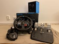 Logitech G29 Driving Force + Växelspak