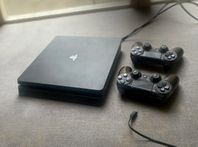 Playstation 4 PS4 + 2 handkontroller