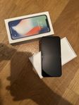 iPhone X vit 64gb i bra skick 