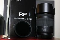 CANON RF 24-105,  K&F ND FILTER 