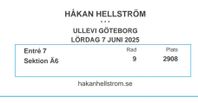 Håkan Hellström 7 juni 2025 