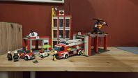 Lego City brandstation 60110