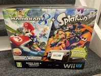 Nintendo Wii U Konsol 32GB Mario Kart 8 & Splatoon Pack