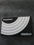 Stadium presentkort 